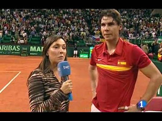  - Nadal: "Había nervios al principio"