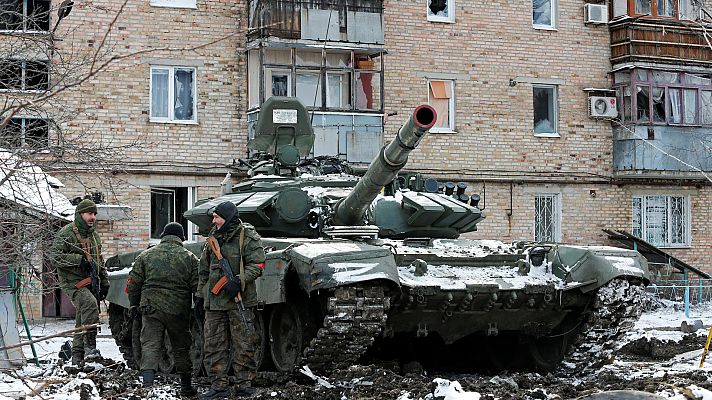Telediario Fin de Semana - Las tropas rusas avanzan en Ucrania más lento de lo esperado