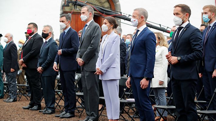 Informativo 24h - Felipe VI: "El presente y el futuro de La Palma nos preocupa a todos"