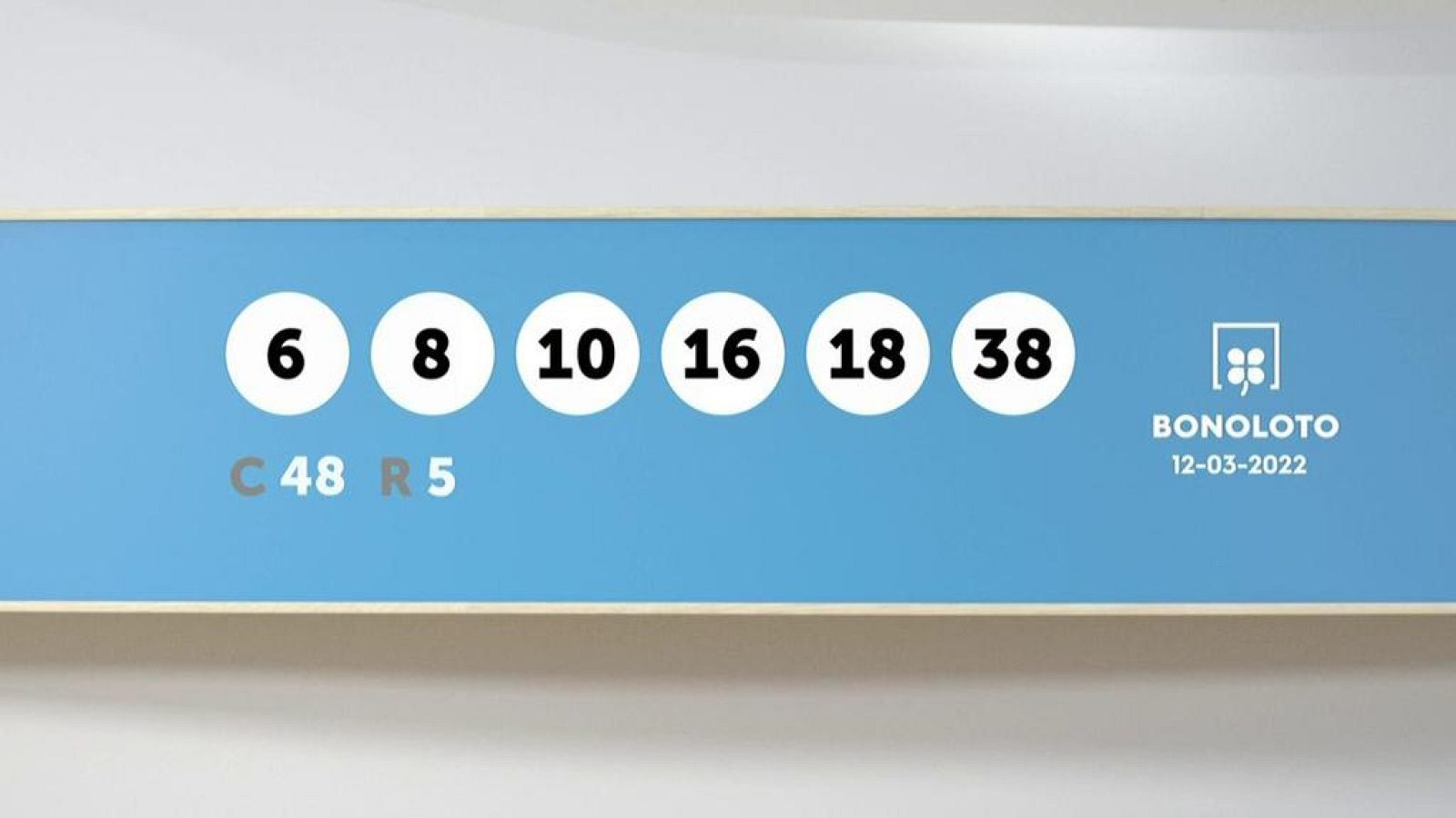 Sorteo de la Lotería Bonoloto del 12/03/2022 - Ver ahora