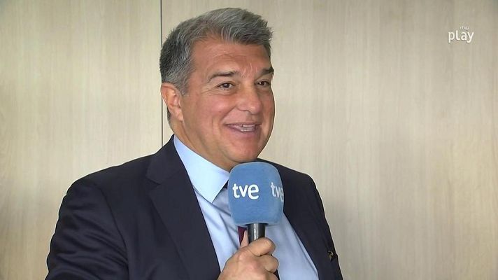 Fútbol - Laporta: "Apostamos por el femenino y nos ha salido bien"