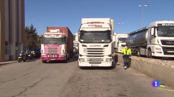 Telediario Fin de Semana - Buscan infracciones de los camiones en la AP-7