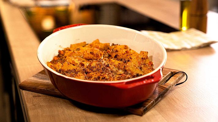 Menudos Torres - Receta macarrones a la boloñesa