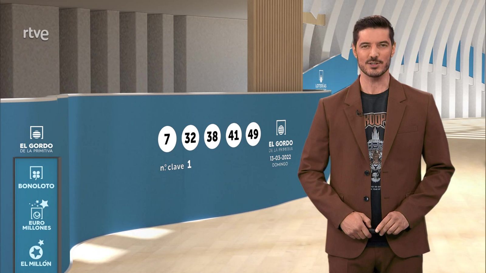 Sorteo de El Gordo de la Primitiva del 13/03/2022 - ver ahora