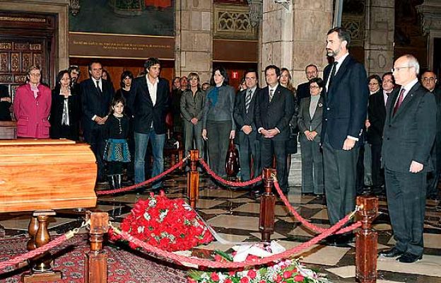  - Capilla ardiente de Jordi Solé Tura