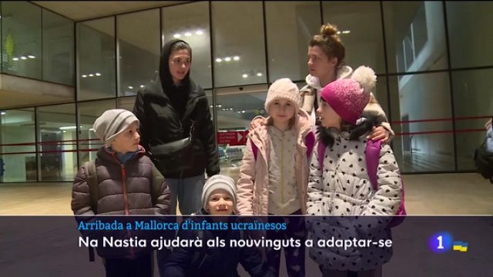 Informatiu Balear - Acollida per als nins ucraïnesos