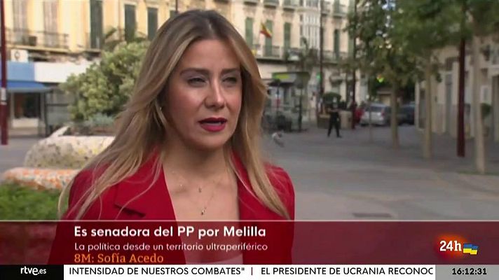 Parlamento - 8M: Sofía Aedo, senadora del PP