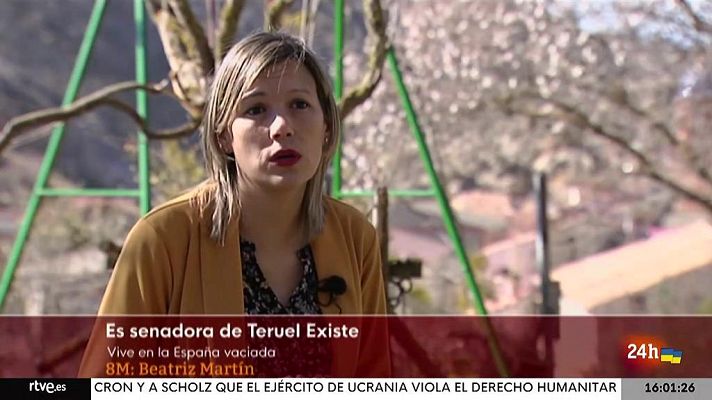 Parlamento - 8M: Beatriz Martín Larred, senadora de Teruel Existe