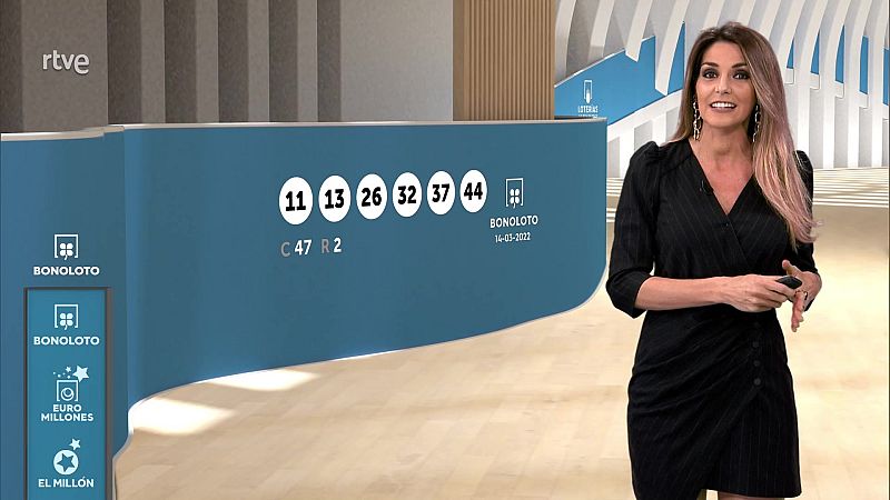 Sorteo de la Bonoloto del 14/03/2022