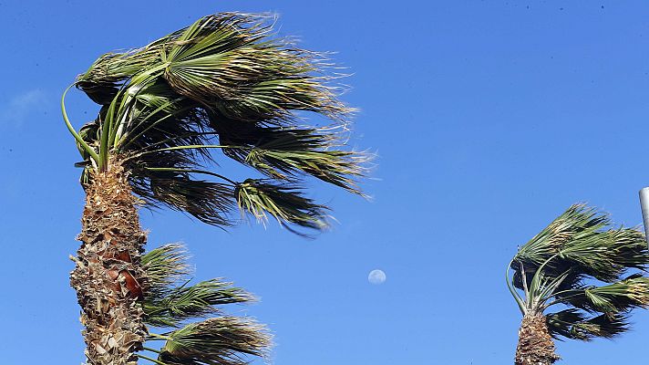 El tiempo - Viento fuerte en varias zonas del país y precipitaciones intensas en Andalucía