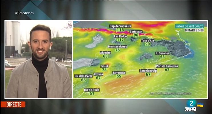 El temps - Arriba el punt àlgid del temporal