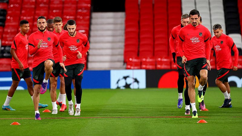 El Atlético se la juega en Old Trafford