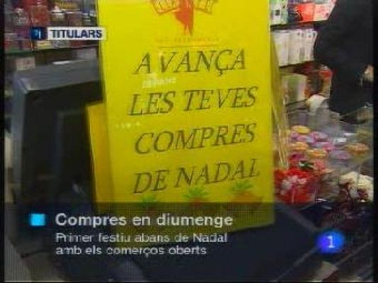 L'Informatiu - L'informatiu cap de setmana - 06/12/09