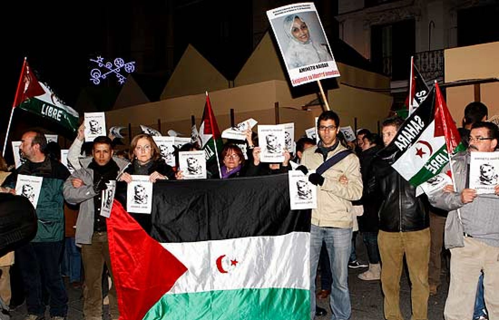 La familia de Haidar denuncia presión policial marroquí