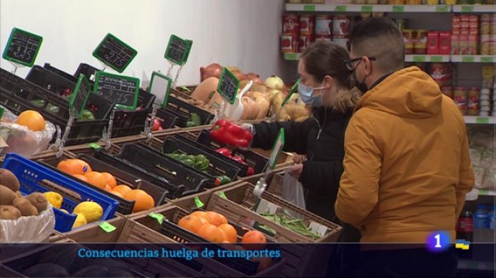 Noticias de Extremadura - La huelga de transportistas podría dejar sin mercancías a los comercios