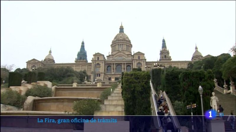 Fira de Barcelona obre com centre d'acollida de refugiats