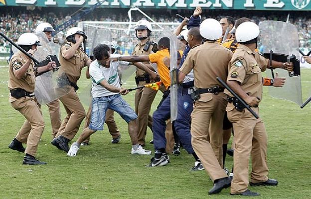  - 17 heridos descenso del Coritiba