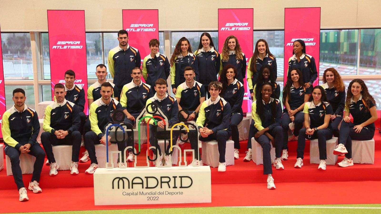 La selección española de atletismo, lista para Belgrado