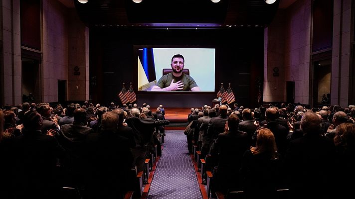 Informativo 24h - Volodímir Zelenski interviene en el Congreso de los Estados Unidos