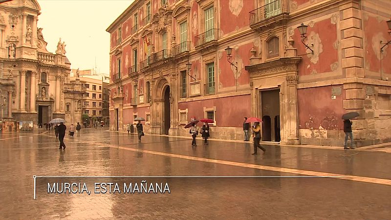 Precipitaciones localmente fuertes o persistentes en la mitad sur del área mediterránea peninsular - ver ahora
