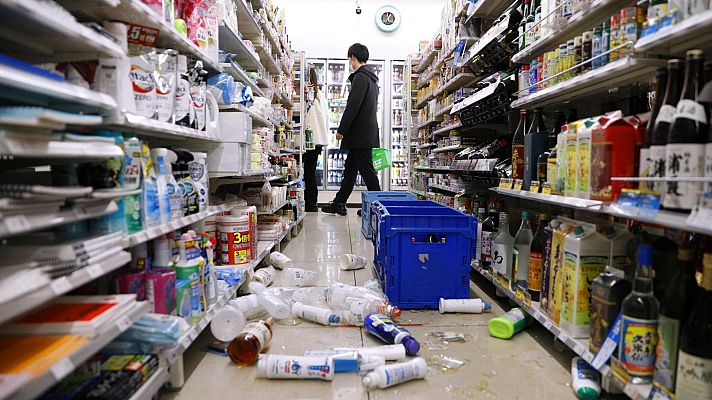 La tarde en 24h - Un terremoto de magnitud 7,3 activa la alerta de tsunami en Japón