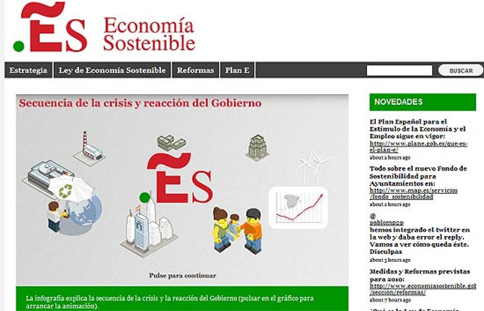 La Ley de Economía Sostenible se puede consultar con detalle en Internet | Ver