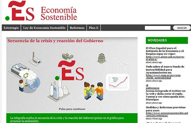 La Ley de Economía Sostenible se puede consultar con detalle en Internet