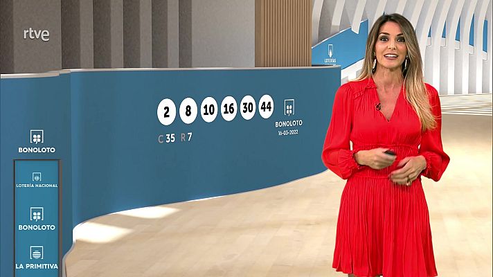 Loterías - Sorteo de la Bonoloto del 16/03/2022