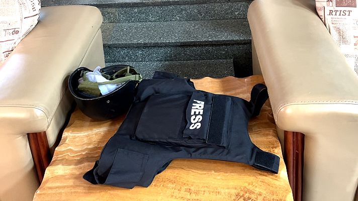 Cámara abierta - Corresponsales de guerra graban con el móvil para "Tú ruedas"