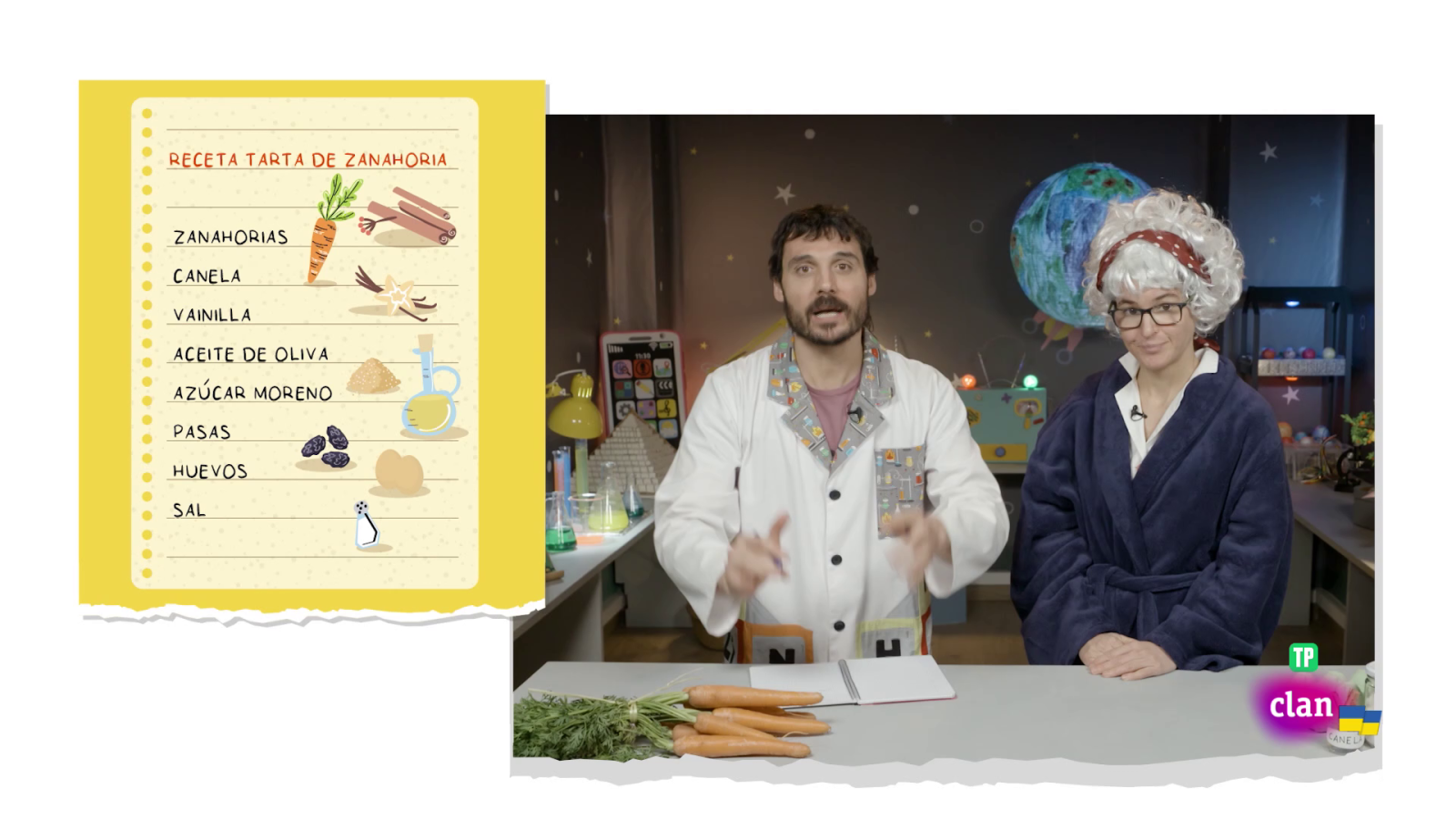 RETO - Escribir una receta - Aprendemos en Clan | Ver