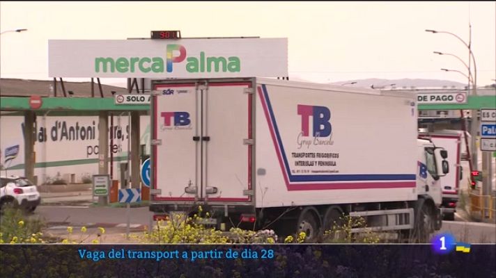 Informatiu Balear - Els transportistes faran vaga