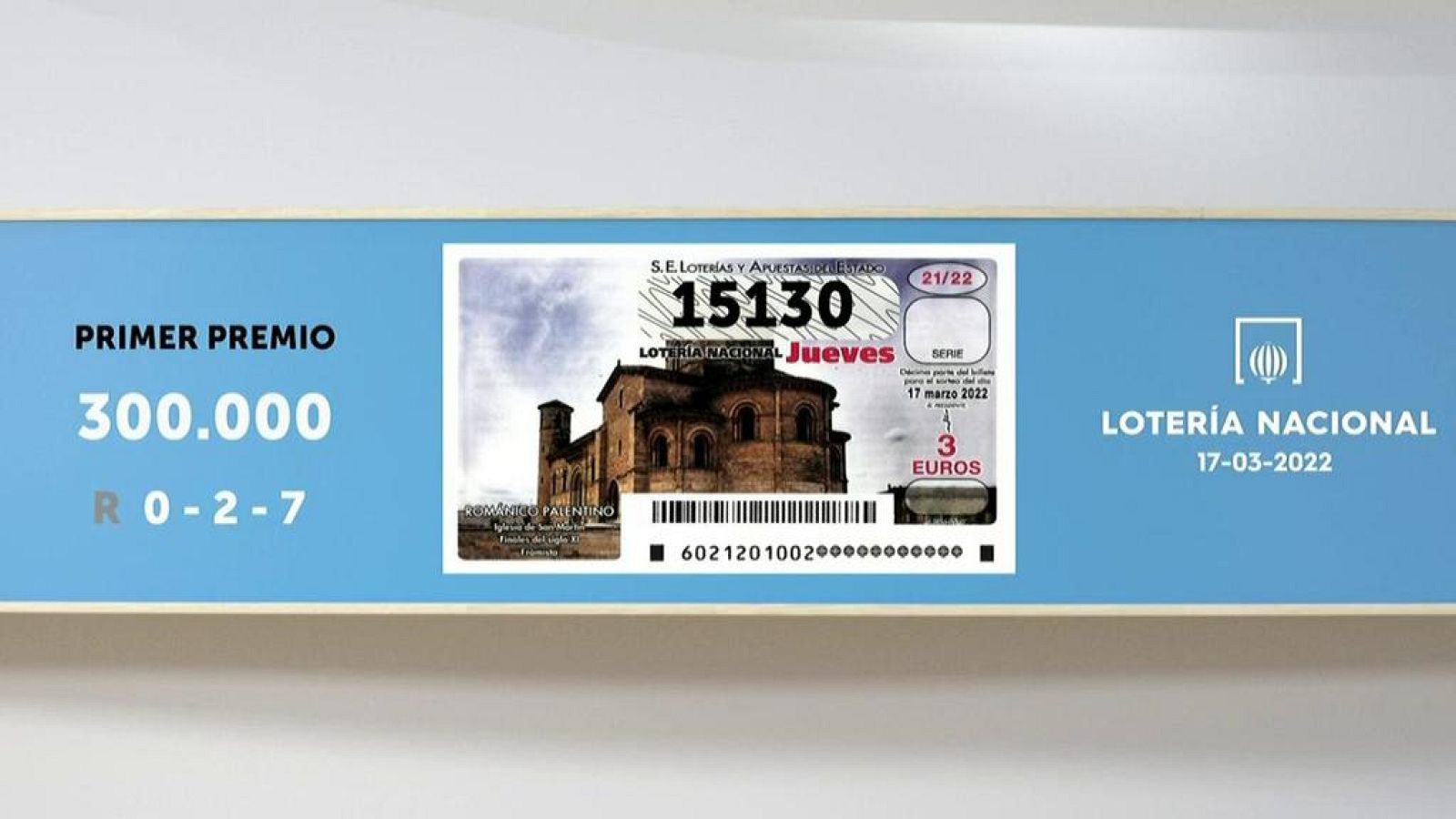 Sorteo de la Lotería Nacional del 17/03/2022 - Ver ahora