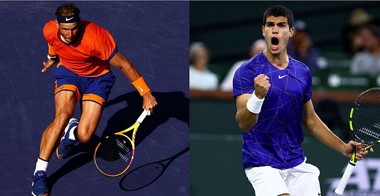 Telediario Matinal - Rafa Nadal y Carlos Alcaraz se citan en semis de Indian Wells
