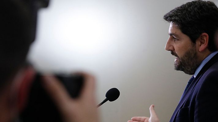 La hora de La 1 - López Miras, sobre la huelga de transportistas: "La ministra no puede darles la espalda"