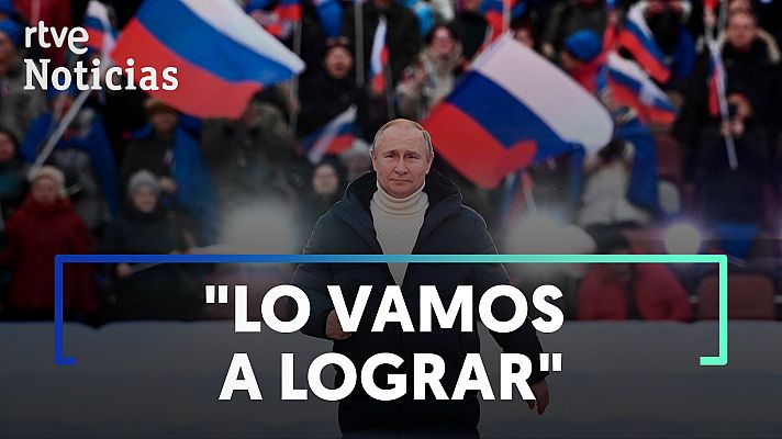 Modo Digital - Putin justifica la guerra en Ucrania en un macroconcierto
