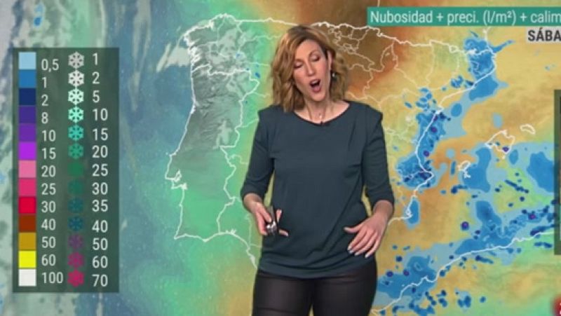 Lluvias en el Mediterráneo y subida de las temperaturas - El tiempo | Ver