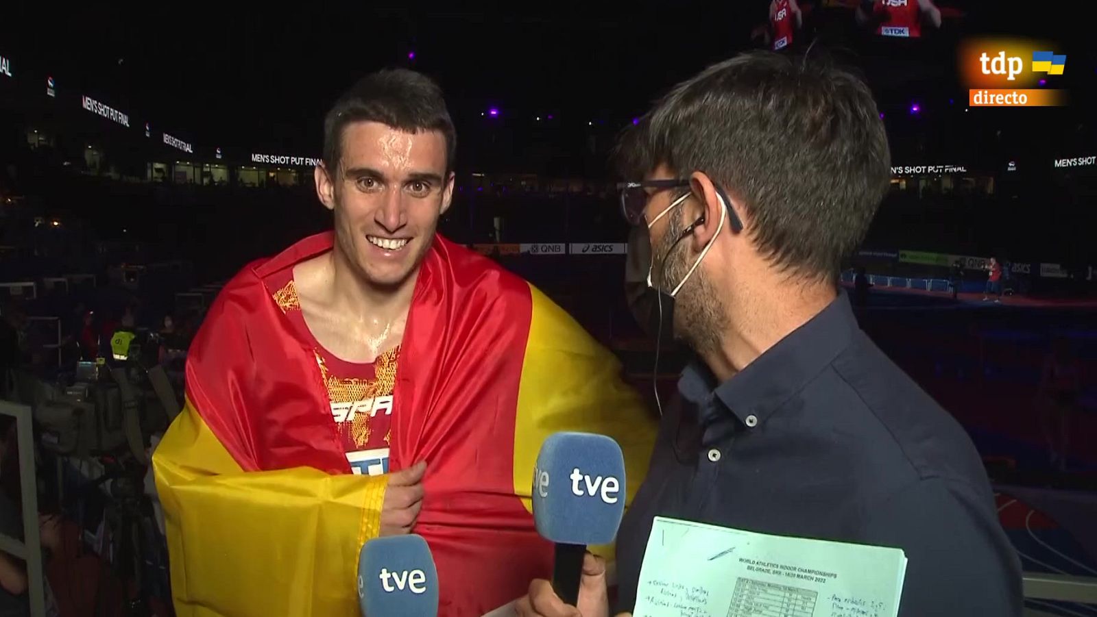 Mariano García: "Lo avisé, no me iba a dejar nada en la pista, y así ha sido"