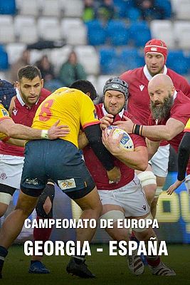 Rugby - Campeonato de Europa masculino: Georgia - España