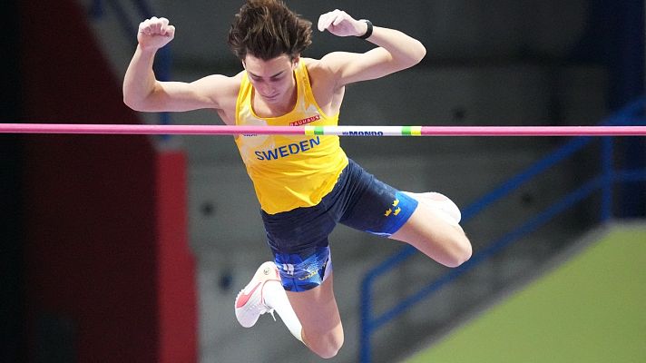Atletismo - Duplantis bate su récord del mundo de pértiga con 6,20m