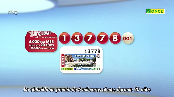 Sorteos ONCE - Sorteo ONCE - 20/03/22