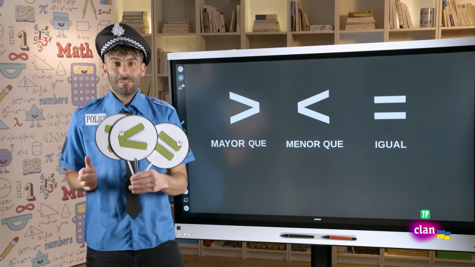 MATEMÁTICAS - El cocodrilo comilón - Aprendemos en Clan | Ver