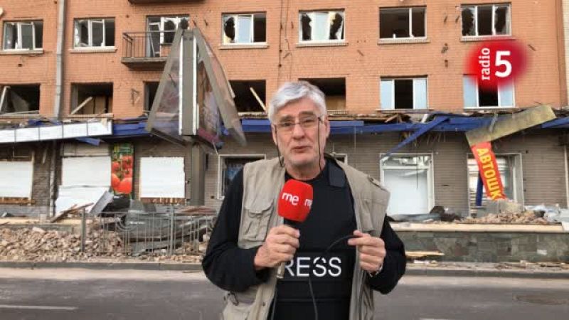 RNE en Ucrania | Rusia bombardea un centro comercial de Kiev dejando al menos ocho muertos