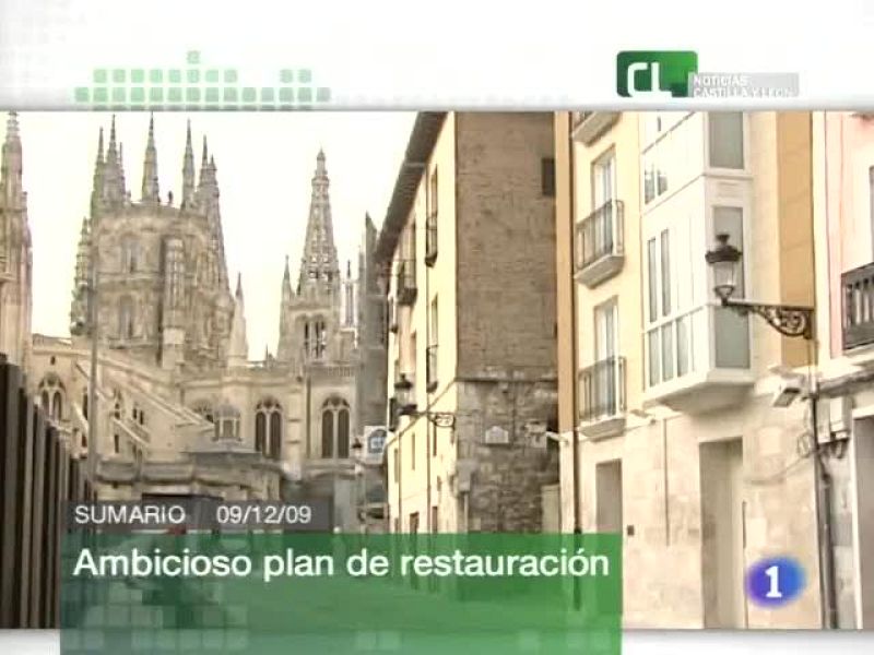 Noticias Castilla y León. Informativo Territorial de Castilla y León. (09/12/09)