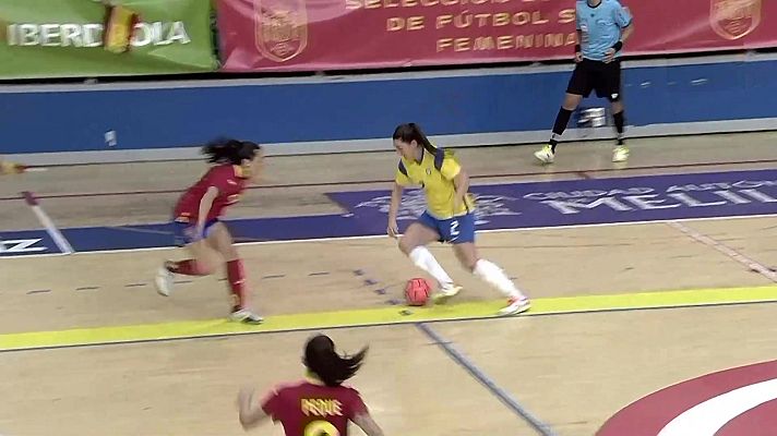 Fútbol Sala - Amistoso internacional femenino: España - Brasil
