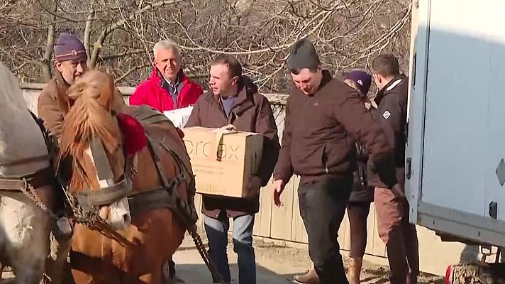 La hora de La 1 - ¿Cómo es el trayecto para cruzar la frontera con Ucrania?