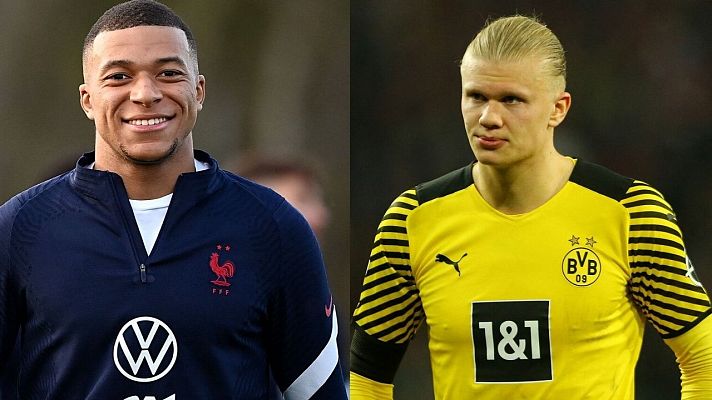 Telediario 1 - Mbappé y Haaland acaparan la atención en sus selecciones
