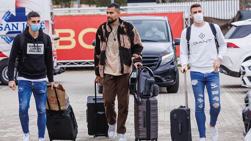 Luis Enrique ya tiene a los futbolistas de la selección española de fútbol concentrados en Las Rozas