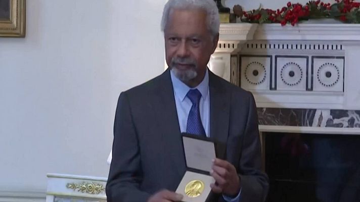 Telediario 2 - El Nobel de Literatura aplaude la hospitalidad europea