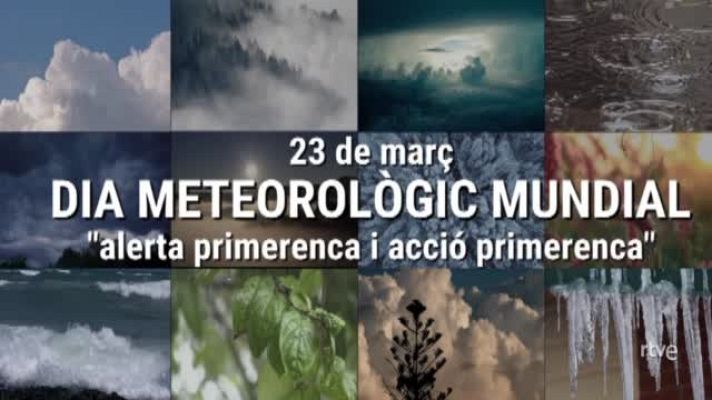  - Dia Meteorològic Mundial 2022: 'Alerta primerenca i acció primerenca'