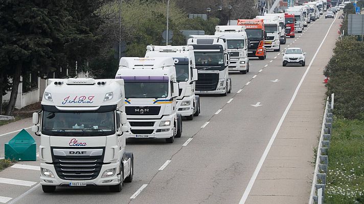 Telediario 2 - La cadena de suministro empieza a tensionarse